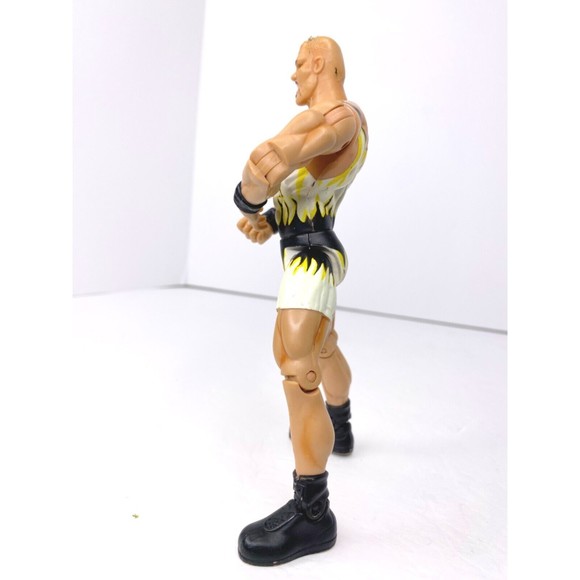 WCW Wrath Bruisers Loose Action Figure Toy Biz Adam Bomb Missing Hair WWE WWF - Picture 5 of 13